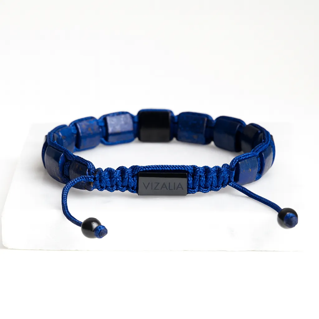 pierre plate lapis lazuli argent.webp